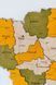 Дерев'яна карта України "Цитрус", багатошарова, Simpl 200&times;134 см фото 10 &mdash; Karta-Ukrainy.com.ua